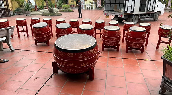 Dàn trống hội - trống đọi tam