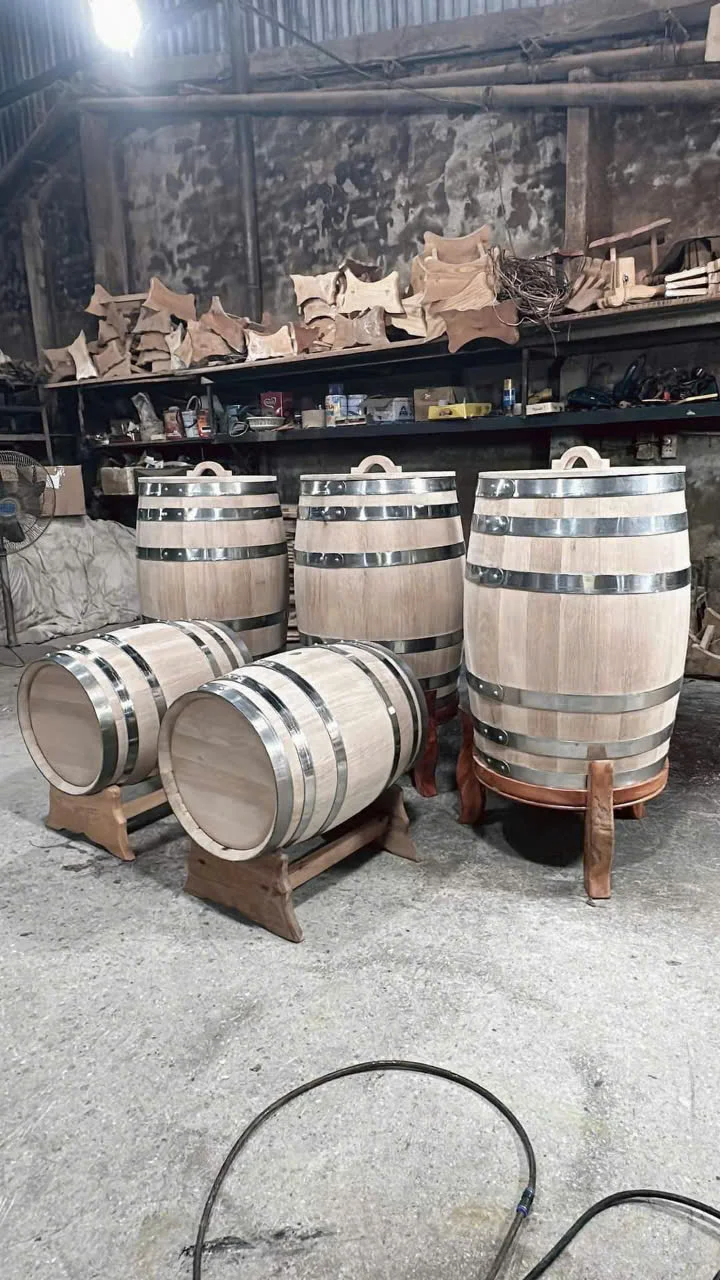 Thùng Rượu Gỗ Sồi 50L
